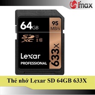 Thẻ nhớ Lexar SDXC 633X 64GB Class 10 95mb/s