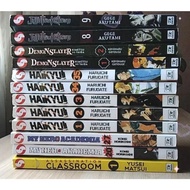Preloved Manga⋆˙⊹❀☆˖⁺Haikyuu MHA JJK Demon Slayer