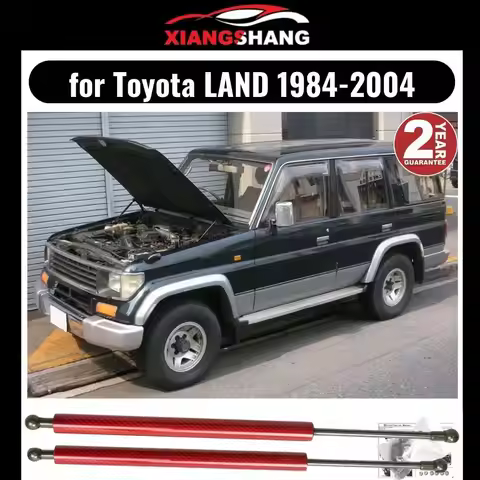 Bonnet Damper for Toyota LAND CRUISER KZJ78 SUV 1984-2004 Front Hood Modify Gas Struts Carbon Fiber 