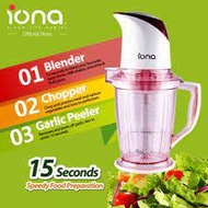 Iona 3 In 1 Chopper / Blender / Garlic Peeler - GL777