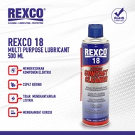 Rexco 18 Pembersih Elektrik & Elektronik (Contact Cleaner) 220 ML 500 ML