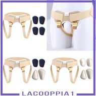 [Lacooppia1] Inguinal Hernia Support Belt Adjustable Post Surgery Groin Brace Waist Strap for to Clean with Compression Pads