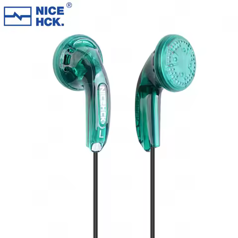 NICEHCK Traceless Vido 3.5mm Earbud 32ohms Dynamic DJ HIFI Headset Bass Earbud For Vido Pad Micropho