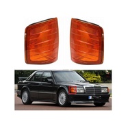 Suitable for 1984-1993 Mercedes-Benz 190E/190D Series W201 E200 E220 Yellow Turn Signal Lamp Shell