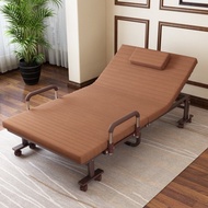 Folding Single Bed Foldable Bed with Mattress Foldable Bed Office Nap Folding Bed