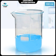 One Two Cups Multifunctional Borosilicate Glass Chemical Lab Measuring Cup - GG-17