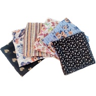 Percetakan Bandanas Rambut Band untuk Kanak-Kanak Perempuan Wanita Square Satin Scarf Fesyen Turban Ikat Kepala Baru Aksesori Rambut Vintage