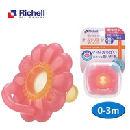 Richell SIlicone Pacifier 0-3 Months Flower 1's