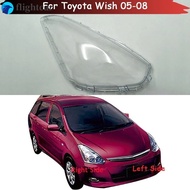 （FT）for TOYOTA WISH NFL 2005 2006 2007 2008 HEADLAMP COVER / HEADLIGHT COVER / HEADLAMP LENS / HEADLIGHT LENS
