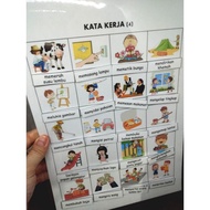 Kata Kerja Interactive Sheet 4 with mandarin