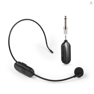 2.4G Wireless Microphone Headset Working Time 6H 100ft Range Headset Mic and Handheld Mic 2 In 1 Pro