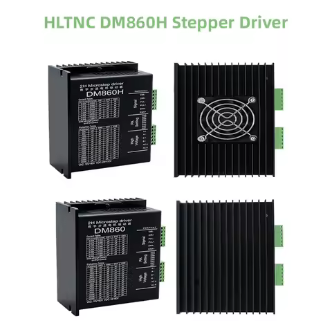 DM860H DM860 Stepper Motor Drive 0-200khz AC18-80V or DC 24-110V 2A-7.2A 2H Microstep Drive Suit For
