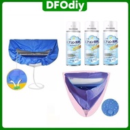 DFOdiy Aircond Cleaning Cover Aircond Cleaner Aircond Cleaning Bag Canvas Pembersih Penyaman Udara  