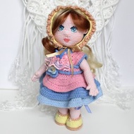 Personalized stuffed doll birthday gift for girl