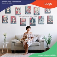 POSTER KAYU ANIME ONE PIECE / HIASAN DINDING ANIME ONE PIECE / HIASAN DINDING POSTER KAYU / POSTER D