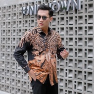 KEMEJA Lasmana premium batik shirt with eero lining