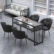 Double Glass Nail Shop Workbench Light Factory Table Luxury Table Nail Table Changhong Modern High-E