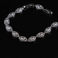 Marquise Cut CZ Tennis Bracelet