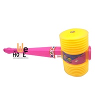 hgrich522 ค้อนของเล่น ค้อนพลาสติก ของเล่นสำหรับเด็ก ตีแล้วมีเสียง (ขนาด ยาว32xกว้าง13cm.) เลือกสีได้