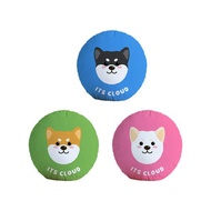 柴犬抱枕 赤柴/黑柴/白柴 圓形枕頭 可換底色