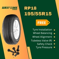 NEW TYRE 195/55R15 RP18 WESTLAKE (WITH INSTALLATION)