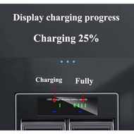 Dual Battery Charger For SAMSUNG BP-1030 BC1030 NX200 NX210 NX300 NX300M BP1030