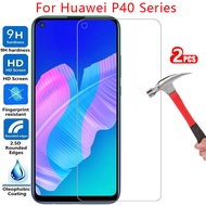 tempered glass screen protector for huawei p40 lite e 5g case cover on huaweip40 p 40 40p light p40lite protective coque bag 360