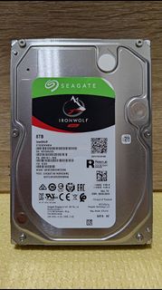 【二手】Seagate 希捷 IronWolf 8TB 3.5吋 256M NAS 硬碟 那嘶狼 (ST8000VN004-2M2101) WSD0AES0