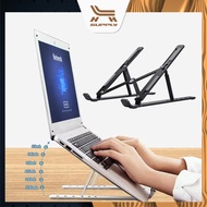 LH PVC Laptop Stand, Adjustable Portable Laptop Holder, Laptop Mount Compatible with 10-15.6 Inch