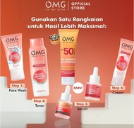 Asli Omg Oh My Glow Face Wash / Cream / Toner / Serum / Omg Sunscreen