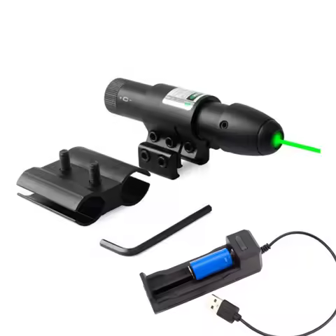 Rifle Laser Sight Red Dot Laser Sight fit 20mm 11mm Picatinny Rail Battery Included