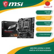 MSI PRO A620M-E DDR5 AM5 M-ATX Motherboard
