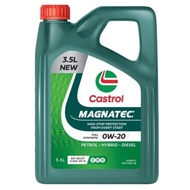 Castrol MAGNATEC 0W20 (3.5L) Full Synthetic Engine Oil API SP ILSAC GF6 Petrol, Hybrid and Diesel