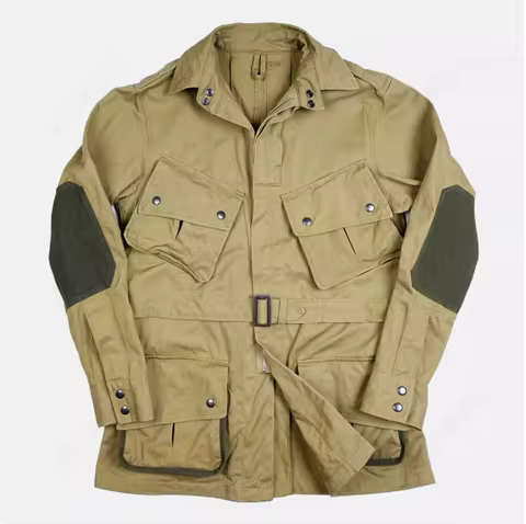 American M42 Paratrooper Jacket 101 Brothers Rescue Private Ryan Worksuit Remake