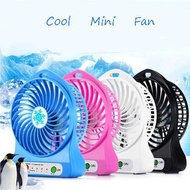 SG Home Mall Handheld Fan Rechargeable LED USB Fan Mini Air Cooler Desk Fan Table Fan