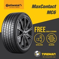 Continental Max Contact MC6 MC7 16 17 18 19 Inch Tayar Tire (FREE INSTALLATION/Delivery) KL SABAH SA