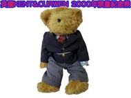 英國KENT&amp;CURWEN 2000年限量紀念熊#WATER, kent curwen 泰迪熊