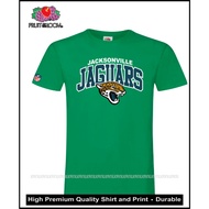 Jacksonville Jaguars NFL Fruit of the Loom T-Shirt 100% Cotton