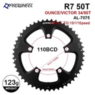 จานโซ่จักรยานเสือหมอบ110/130BCD 110bcd/130bcd ใช้ได้กับชิ้นส่วนชุดข้อเหวี่ยงจักรยาน FC-R7000 Shimano