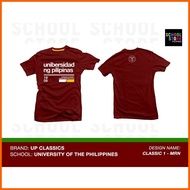 ➧ ◎ ☪ University of the Philippines Shirt - UP Fighting Maroons Classic 1 - Maroon - UP CLASSICS