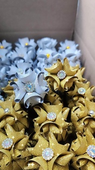 ถุงเงินถุงทอง. เหรียญโปรยทาน(ตัวเปล่า)พร้อมส่ง 50ตัว 250บาท