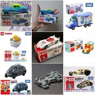 清貨特價 絕版TOMICA TAKARA Tomy 合金系列之蝙蝠俠 蝙蝠車迷彩版/No.151 正義聯盟蝙蝠車/蛋黃哥車仔/哥吉拉之哥斯拉/毛毛虫 車仔/Zootopia Good Carry/極速