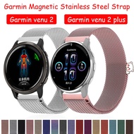 Garmin Venu 2 strap Magnetic band For Garmin Venu 2 plus Magnetic Metal Loop Strap Watches Accessories