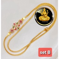 Mugappu Thali Kodi Chain 1gramgoldplated READY  STOCK