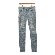 Pants Indigo gray denim