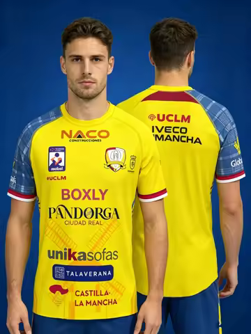 BM Caserío Ciudad Real 2026 New Arrival Spain Handball Jersey 3D Printed Casual T-Shirt Home Away Ad
