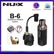 In stock NUX B6 Saxophone Mic Connection System with Gooseneck Microphone and Charging Case B6 B 6