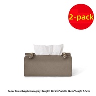 Moonlight Moria | Nordic Style Handmade Leather-Look Tissue Box