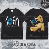 24h Shipping N9THNOVA Washed Korn Family Values Tour Vintage Rock Street Style T-shirt 8