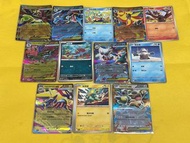 Pokemon Ptcg 繁中 呱呱泡蛙 超級甲賀忍蛙ex 垃垃藻 超級毒藻龍ex 雪笠怪 超級暴雪王ex 落雷獸 超級雷電獸ex 小獅獅 超級火炎獅ex RR 進化鏈 超級基格爾德ex 超級袋獸ex